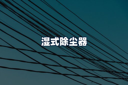 湿式除尘器